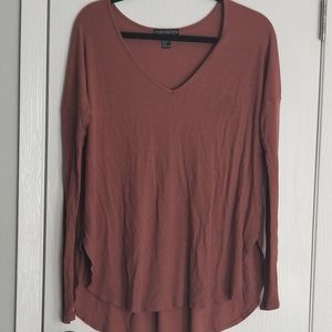 Forever 21 Long Sleeve V-Neck